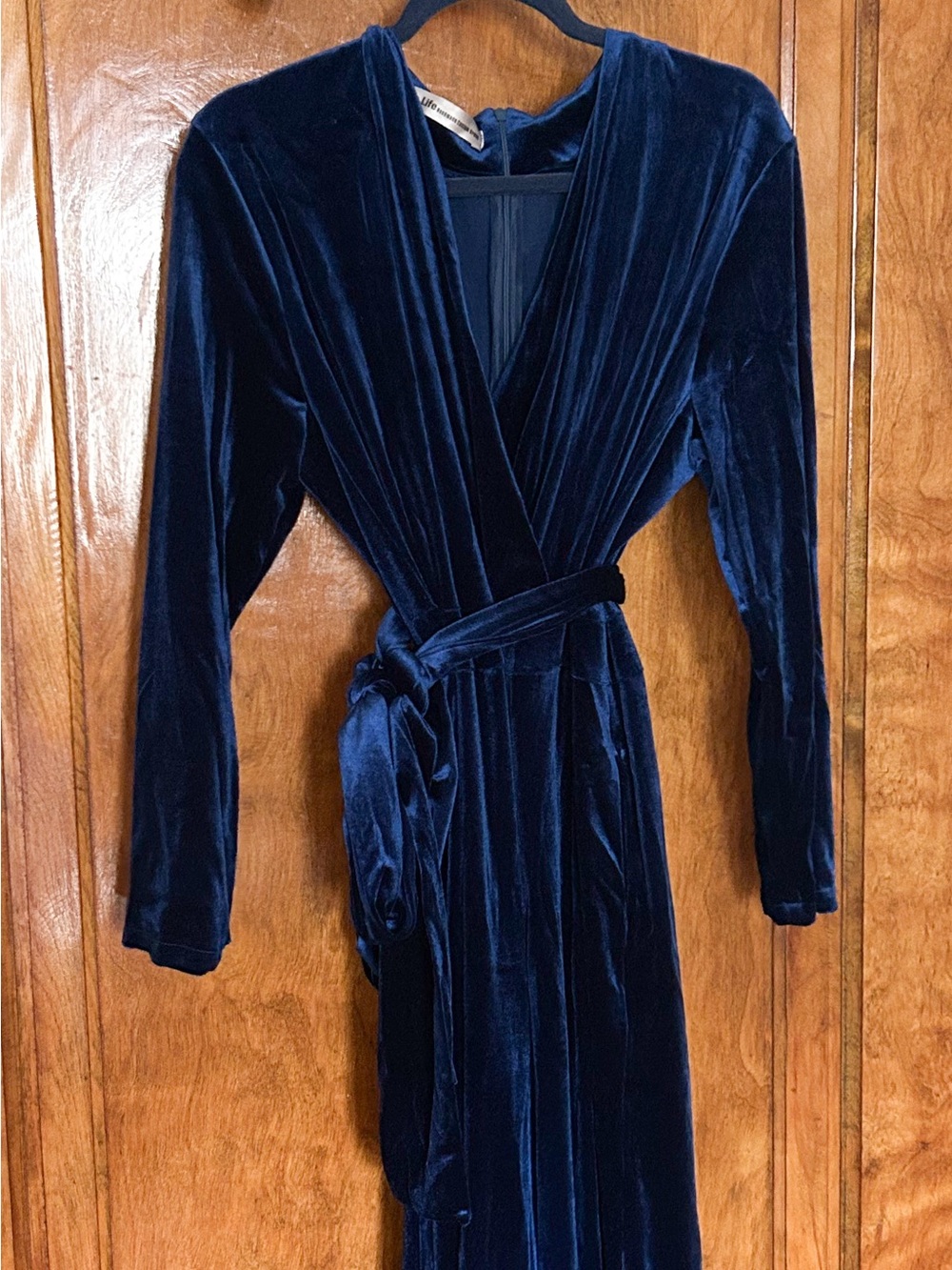 Blue Velvet Jumpsuit